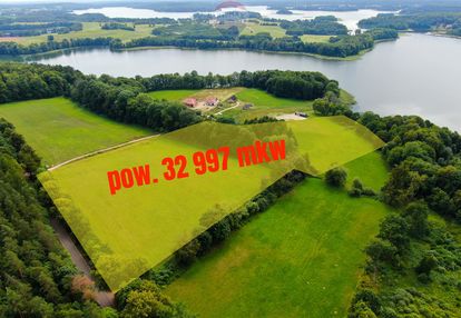 Działka 3,3 ha z własną linią brzegową j. narie