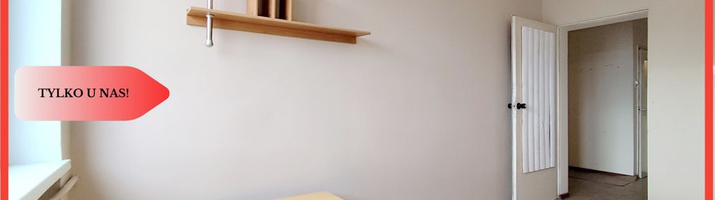 Tylko u nas! duże 4 pokojowe mieszkanie.