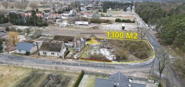 Działka nieużytek. gaz,kanalizacja,prąd,woda