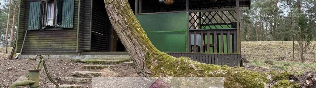 Działka rekreacyjna z domkiem | 693 m² | poddębie