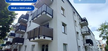 Komfortowe 3 pokoje z balkonem - blisko jeziora