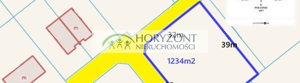 Tuchom - działka przy zagajniku