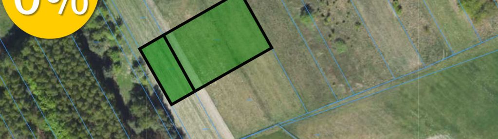 Działki 1800 m2 z wydanymi wz