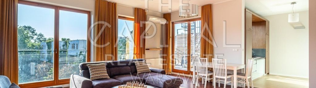 Luksusowy penthouse z ogrodem na dachu w eko park