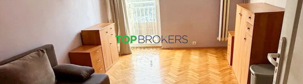 Trzy spore pokoje obok metra, balkon, piwnica