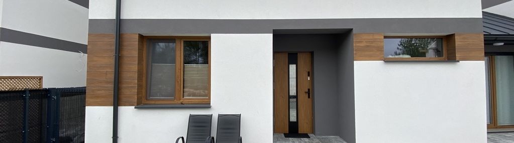 Nowoczesny dom w zabudowie szeregowej-rakowiska