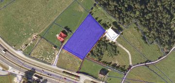 Widokowa działka o pow. 3771 m2 przy zakopiance