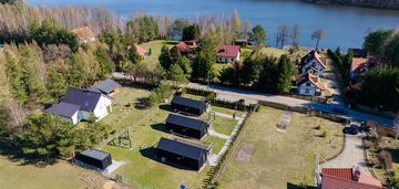 Wynki | 3 domki | sauna | jezioro łoby