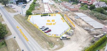 Pobiedziska działka 1148 m² | mieszkanie + usługi