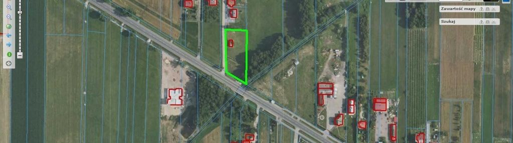 Działka 2400m2 w zbuczynie bezpośrednio przy dk2