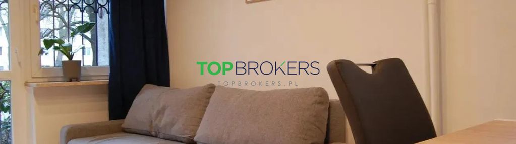 Dwa pokoje z oddzielną kuchnią, ogródek