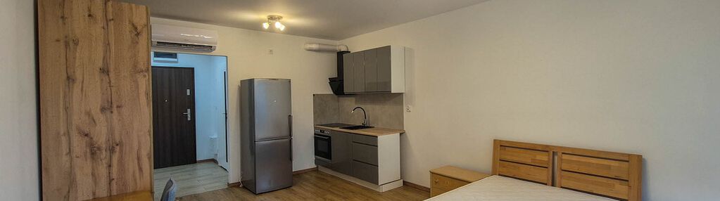 Nowoczesna kawalerka 29m2 - klimatyzacja + ogródek