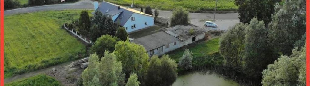 Duży dom-320 m2-własny staw-5 pokoi-6270m2