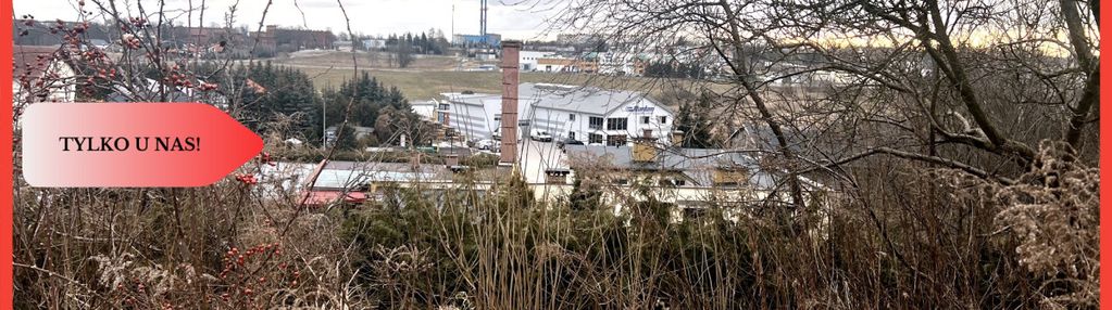 Tylko u nas! działka blisko centrum chojnic.