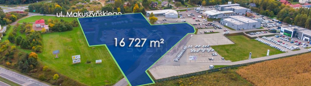 Działka usługowa przy dk1 makuszyńskiego