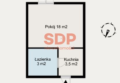 Doskonałe pod wynajem lub dla studenta.