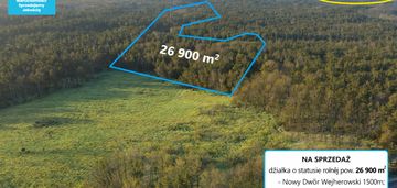 Działka rolna na sprzedaż bieszkowice | 2,69 ha