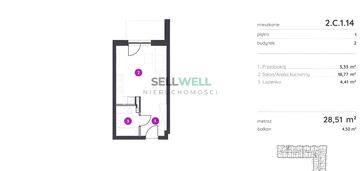 0% prowizji! kawalerka faktoria park cesja