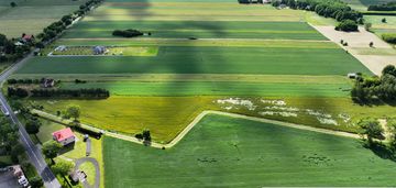 Działka inwestycja 1,7 ha ; dom w stanie surowym