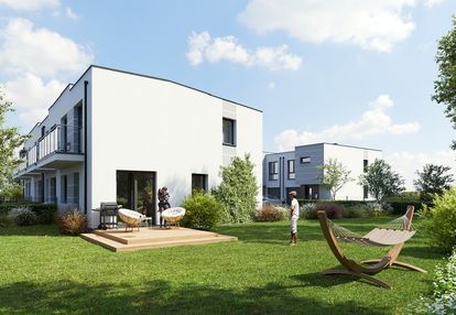 Nowoczesne domy w kaputach gotowe do odbioru kluczy