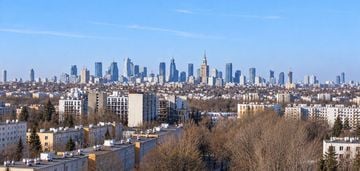 |umeblowane| oddzielna kuchnia| panorama warszawy|