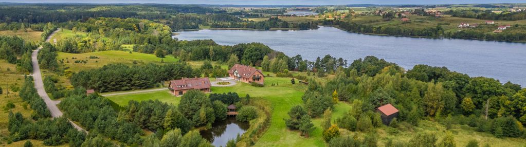 Działka o pow. 5,7 ha nad jeziorem