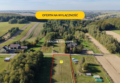 Działka 60 ar. rol-budowlana media sąspów spokój