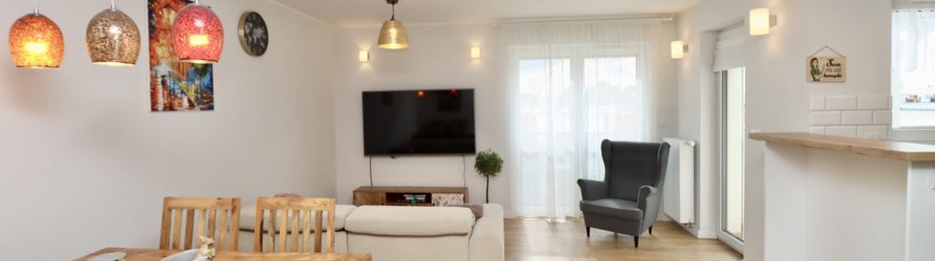 3 pokoje z dużym tarasem na wynajem od zaraz