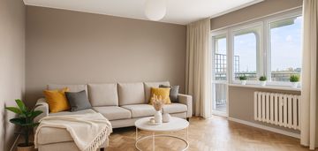Własna aranżacja-3 pokoje-cisza-zieleń-balkon