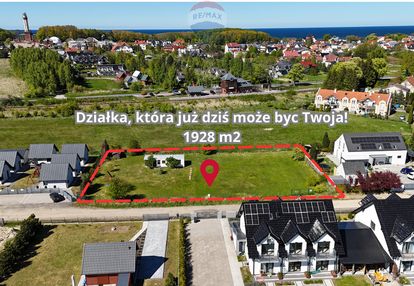Niechorze-uzbrojona działka budowlana