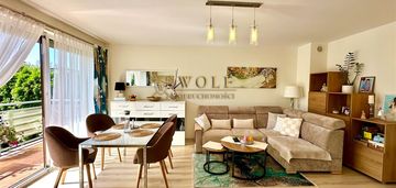 Apartament: 3-pokoje+ taras, ogród i garaż