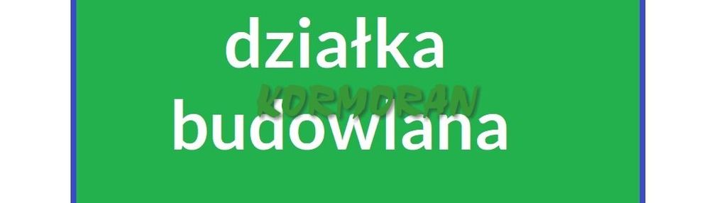 Teren 4 działek pod bud. jednorodzinne