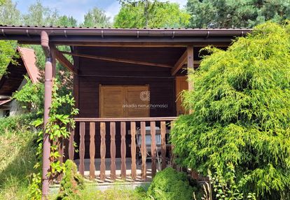 Działka rod 400 m² z wyposażonym domkiem (prąd, woda, szambo) brzyczyna koło krakowa