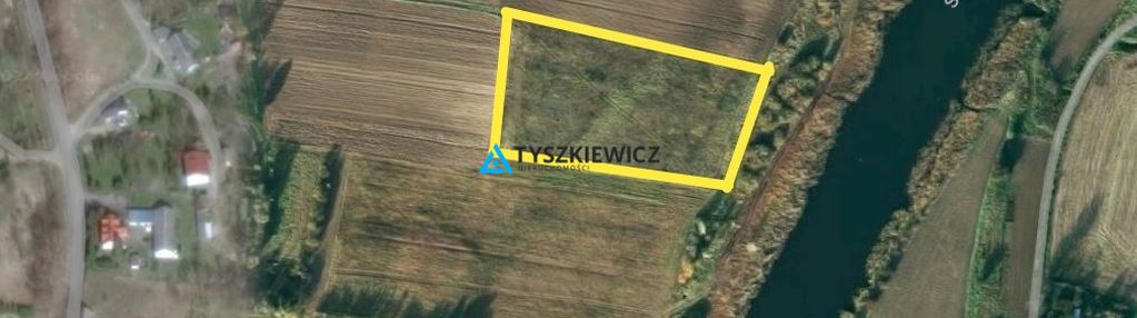 Malownicza położona działka rolna - żuławy!