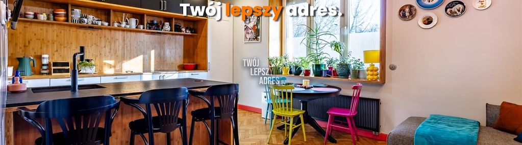 Designerskie mieszkanie z ogródkiem i garażem