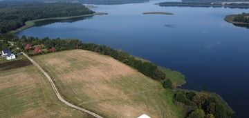 Działka z linią brzegową rajgród + projekt domu