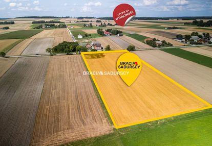 Działka budowlana 1,5 ha - podsadek gm. sędziszów!