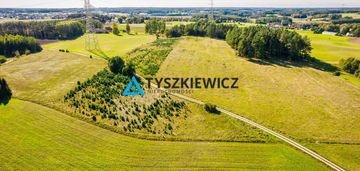 Działka o powierzchni 5,30 ha w gminie kościerzyna