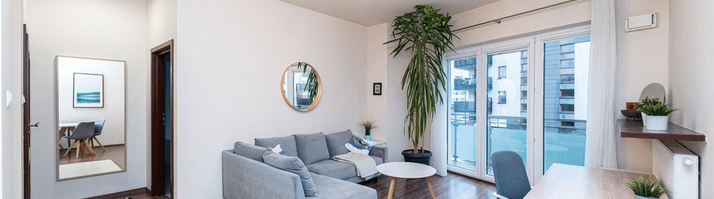 Zadbane 2 pokoje z klimatyzacją, mokotów