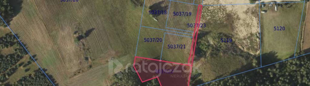 Działka  3537 m² | idealna pod dom jednorodzinny