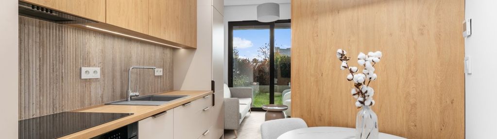 Młyny mogliska - parter z ogródkiem - 30 m2