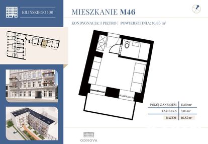 Wysoka kawalerka przy parku sienkiewicza