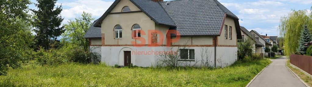 Duży dom do wykończenia / pensjonat / 10 pokoi / działka 15,5 ar