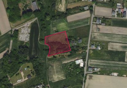 Działka budowlana 0,51 ha pod zabudowę – orzesze