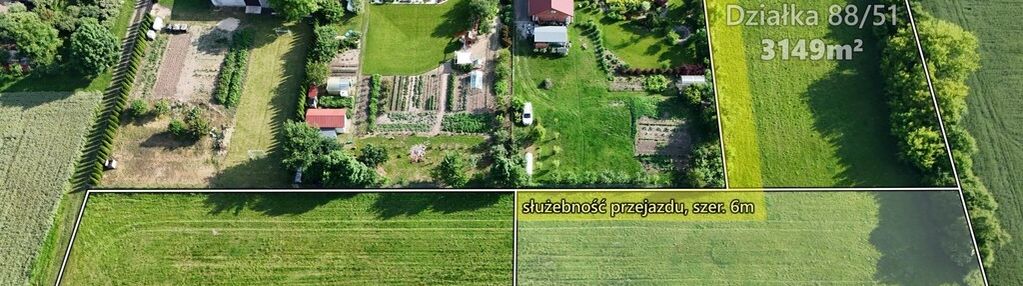 Działka budowlana łaziska, gm. słubice