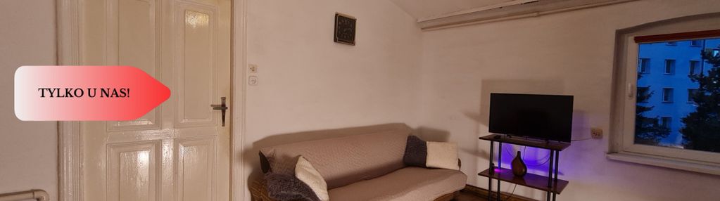 Mieszkanie w centrum krzyża - niski czynsz