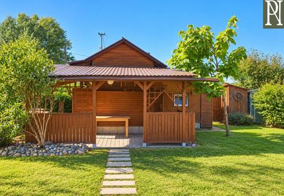 Przytulny domek z wiatą na działce rod wisła
