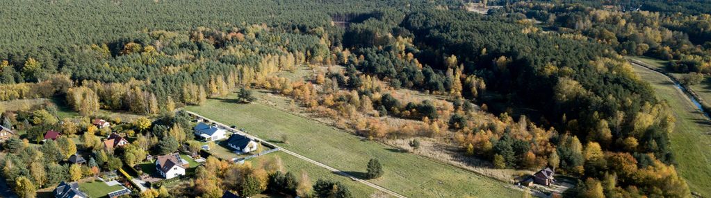 Potępa-działka budowlana 1057m2 na dom z ogrodem pod lasem