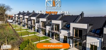 Nowe -3 pok. mieszkania, parter 63 m2, duży ogród!