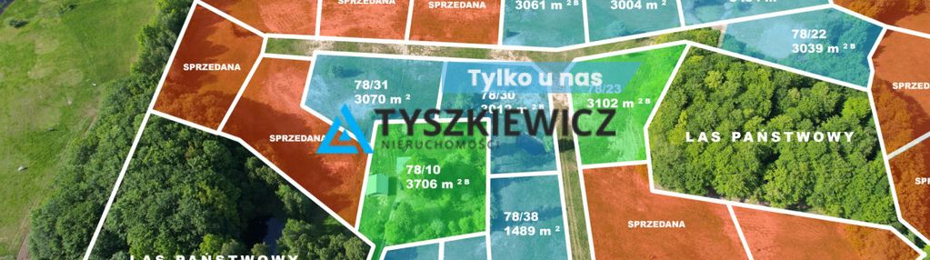 Działki pod zabudowę jednorodzinną trzepowo